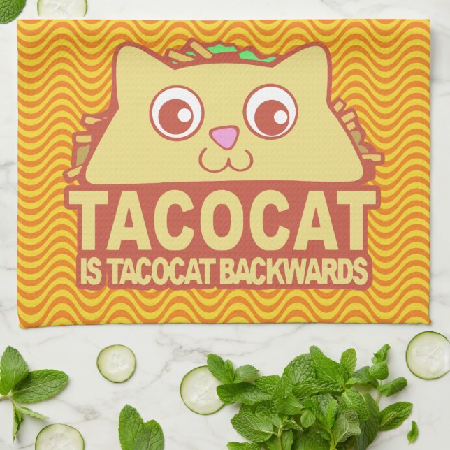 Tacocat II Epica Kitchen Towel Kökshandduk (Vikta)