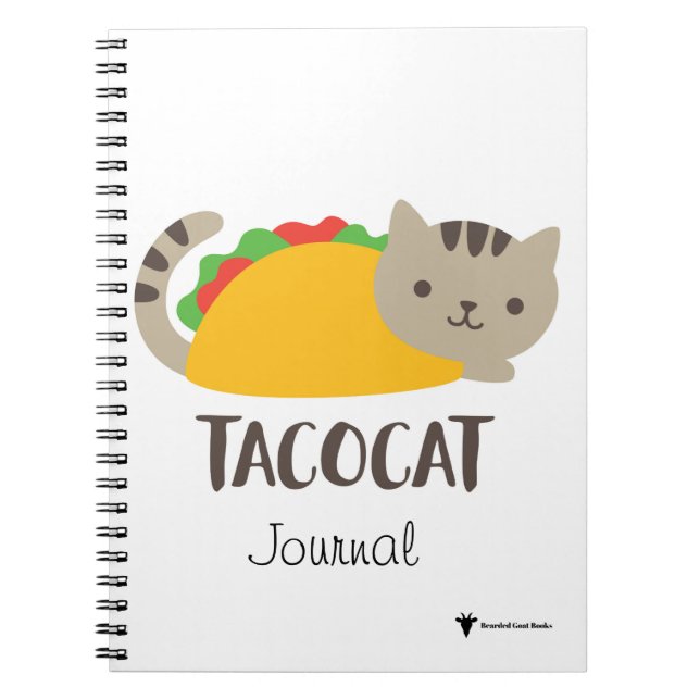 'Tacocat" journal Anteckningsbok (Framsidan)