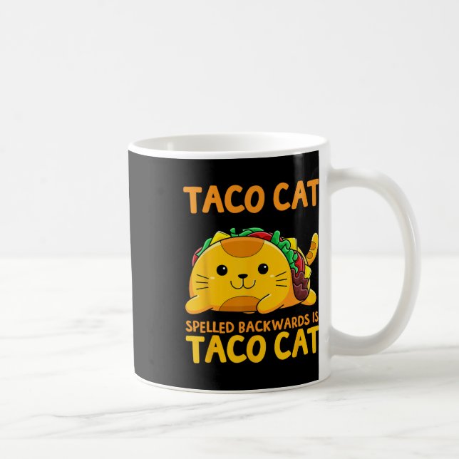 Tacocat Spached Shirt Taco Cinco De Kaffemugg (Höger)