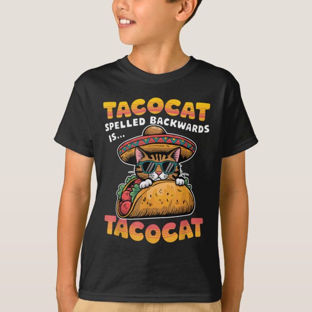 Tacocat Spached Shirt Taco Cinco De T (Framsida)
