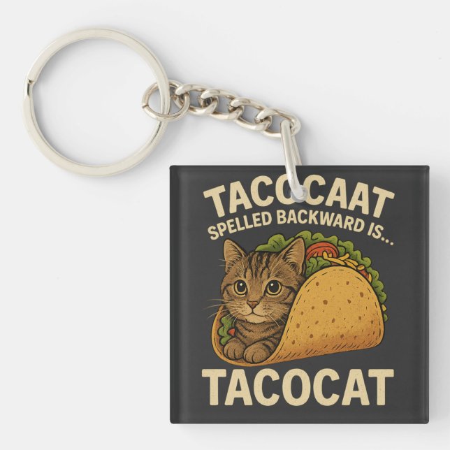 TACOCAT SPELLED BAKWARD ÄR... Kärlek Cat och Taco (Framsidan)