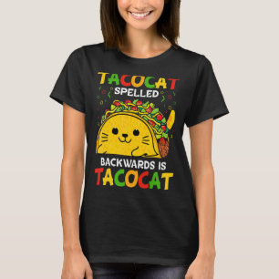 Tacocat Spelling Backwards Taco Cinco De Mayo Mexi T Shirt