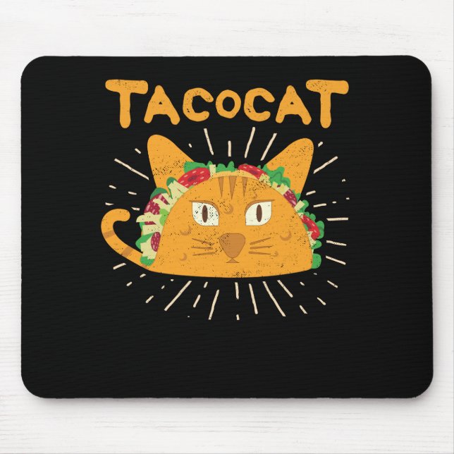 Tacocat stavade är tillbaka den Tacocat katttacoen Musmatta (Framsidan)