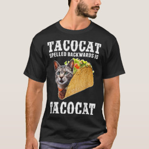 Tacocat-stavade bakåt är Tacocat-nuny Cat Lov T Shirt