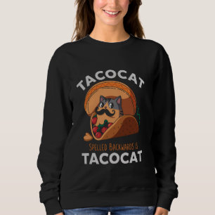 Tacocat stavade baklänges är Tacocat mexikansk mat T Shirt