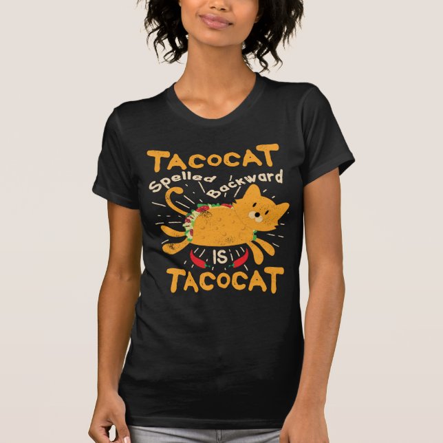 Tacocat stavade tillbaka den Cinco de Mayo T Shirt (Framsida)