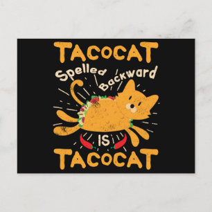 Tacocat stavade tillbaka den Cinco de Mayo Vykort