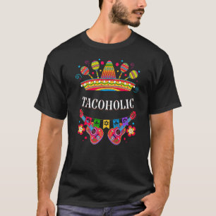Tacohotaco Cocktail Mexican Food Tequila Mexii T Shirt