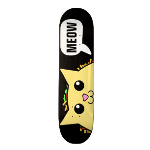 Tacokatt Mini Skateboard Bräda 18,7 Cm