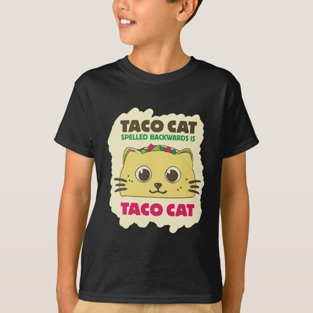 Tacokatt T Shirt (Framsida)
