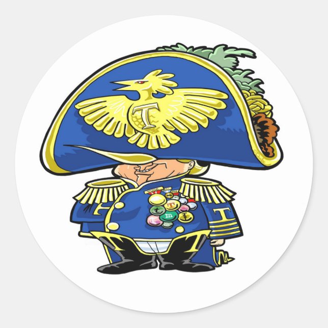 Tacoleon Tinyhand Runt Klistermärke (Framsida)