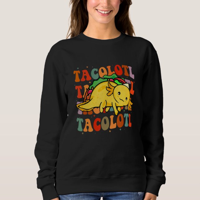 Tacolotl  Taco  Axolotl  Cute Mexican Axolotl T Shirt (Framsida)