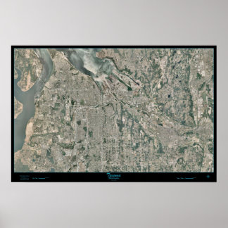 Tacoma Metro Area, Washingtons satellit poster