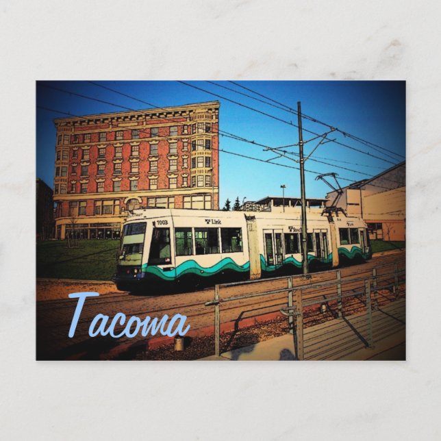 Tacoma Rail-vykort Vykort (Framsida)