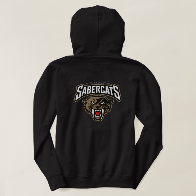 Tacoma Sabercats Modern Hoodie (Design baksida)