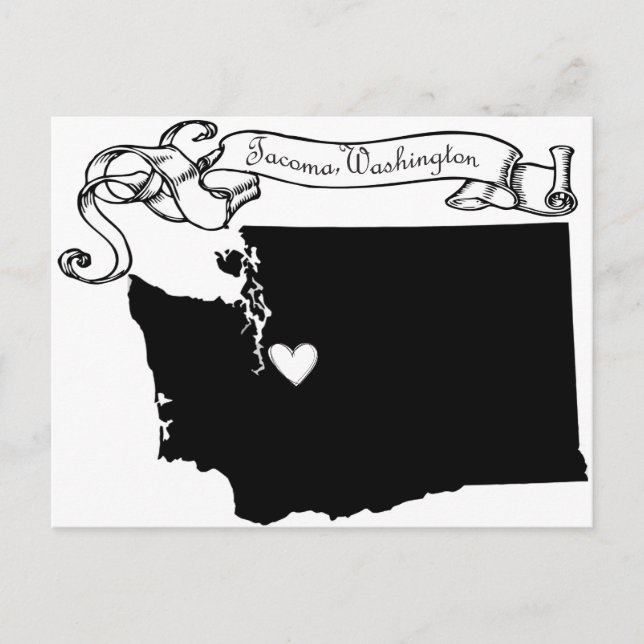 Tacoma Vykort (Framsida)