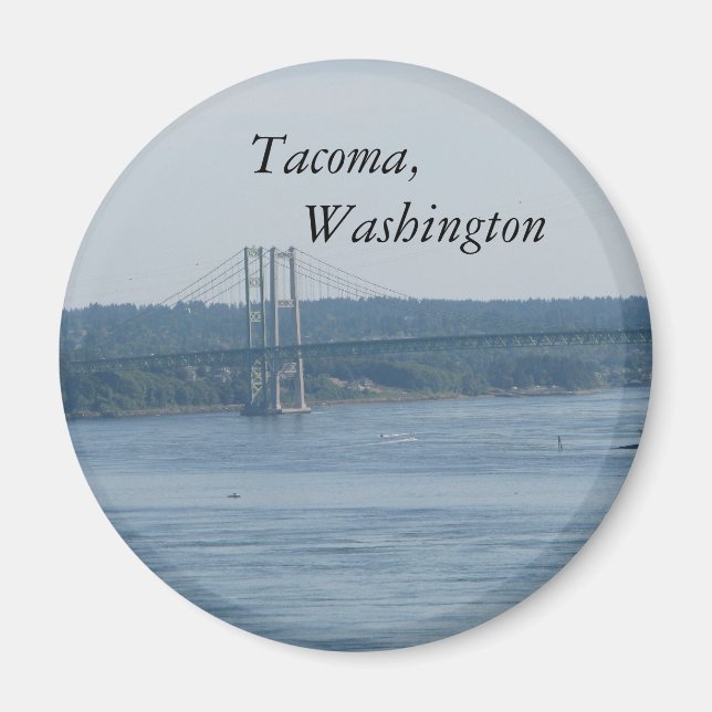 Tacoma, Washington Magnet (Framsidan)