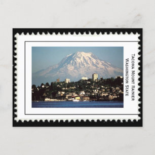 Tacoma Washington Mt. Rainier Vykort