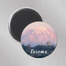 Tacoma, Washington och berget Rainier