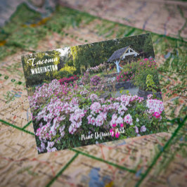 Tacoma, Washington Point Defiance Park Travel Vykort