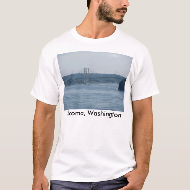 Tacoma Washington T-shirt (Framsida)