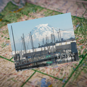 Tacoma, Washington Travel Photo Vykort