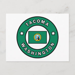 Tacoma Washington Vykort