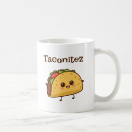 Taconitez Taco Mug – Cute Kawaii Food Cup Kaffemugg