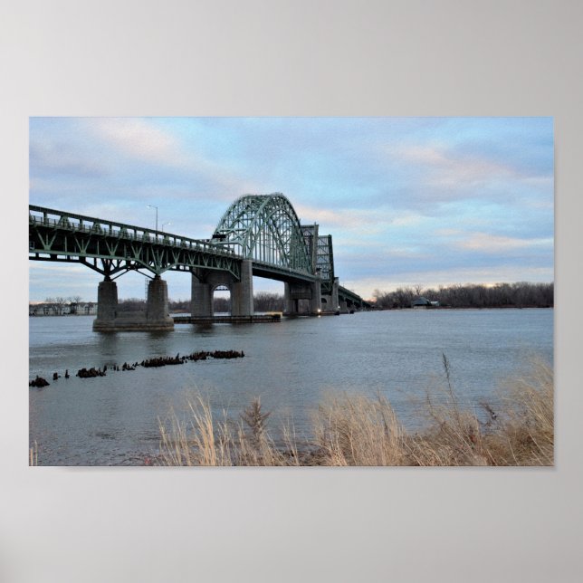 Tacony-Palmyra Bridge-öppning Poster (Framsidan)