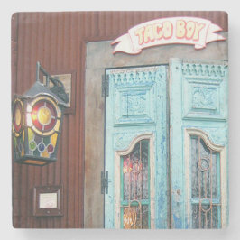 Tacopojke, galenskapstrand, South Carolina Underlägg Sten