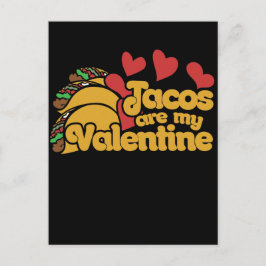 tacos är min valentina söta helg vykort