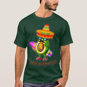 Tacos avocado time amigos sommar solljus skida t shirt