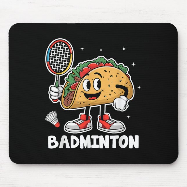 Tacos Badminton Taco Mexikansk Mat Cinco De Mayo  Musmatta (Framsidan)