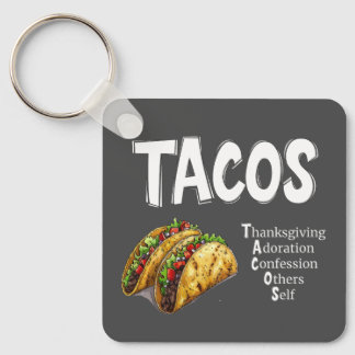 TACOS Bön Nyckelring