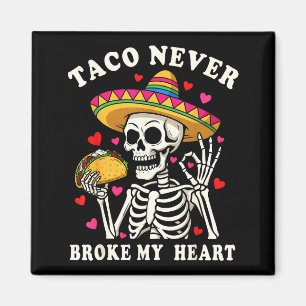 Tacos bröt mitt hjärta sombrero fiesta cinco de ma magnet