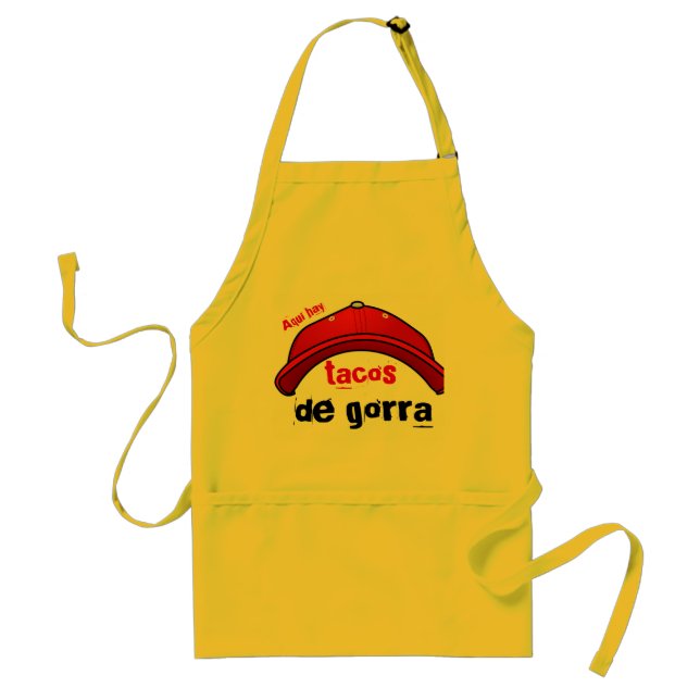 tacos de gorra apron förkläde (Framsidan)