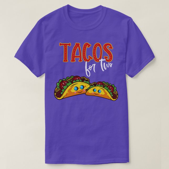 Tacos för två Tacos för två Gravider T Shirt (Design framsida)
