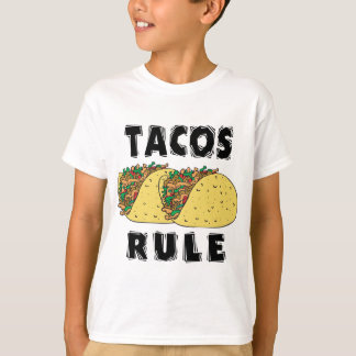 Tacos härskar ungeT-tröja Tee