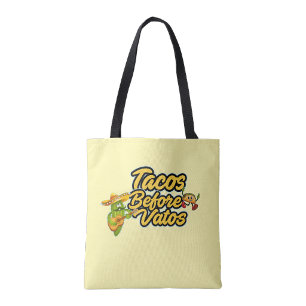Tacos innan Vatos handväskor Tygkasse
