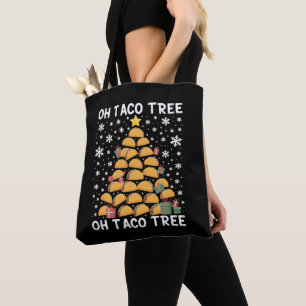 Tacos julgran Roligt jul Matroddare Mexikansk Tygkasse