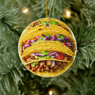 Tacos Julgransprydnad Keramik