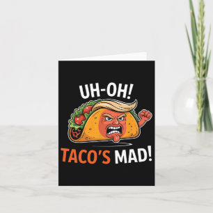 Taco's Mad! - Orange-inför-trumpitprogram Kort