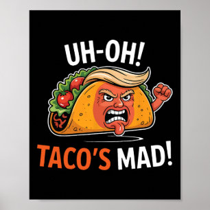 Taco's Mad! - Orange-inför-trumpitprogram Poster