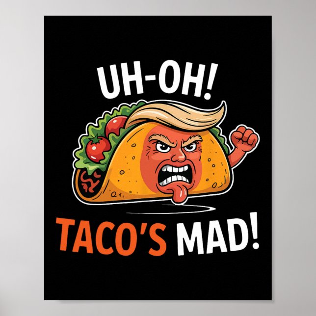 Taco's Mad! - Orange-inför-trumpitprogram Poster (Framsidan)