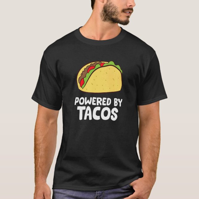 Tacos med Tacos mexikanska Food Cinco De Mayo T Shirt (Framsida)