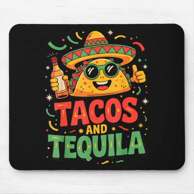 Tacos och  musmatta (Framsidan)