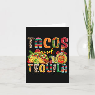 Tacos och Tequila, en fin och billig dryck Taco Me Kort
