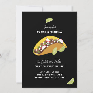 Tacos och Tequila Inbjudningar