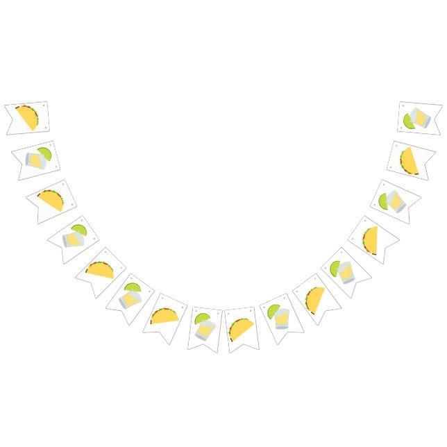 Tacos och Tequila Party Vimplar (Alla)