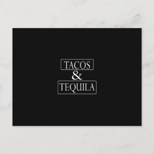 Tacos och Tequila Vykort